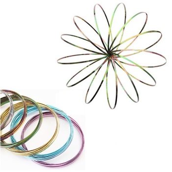 **RAGE 2018** Magic Rings / Flow Rings - Kinetyczny Pierścień 3D - MULTI COLOR | NA KARCIE (10 szt.)
