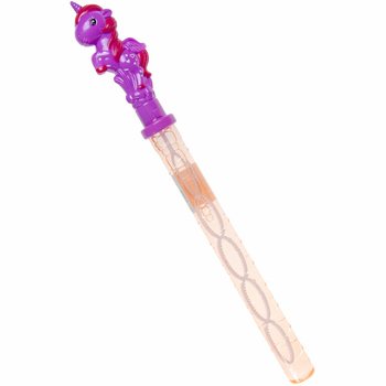 Duży Miecz do Puszczenia Baniek Jednorożec 38 cm w Stojaku (24 szt.)