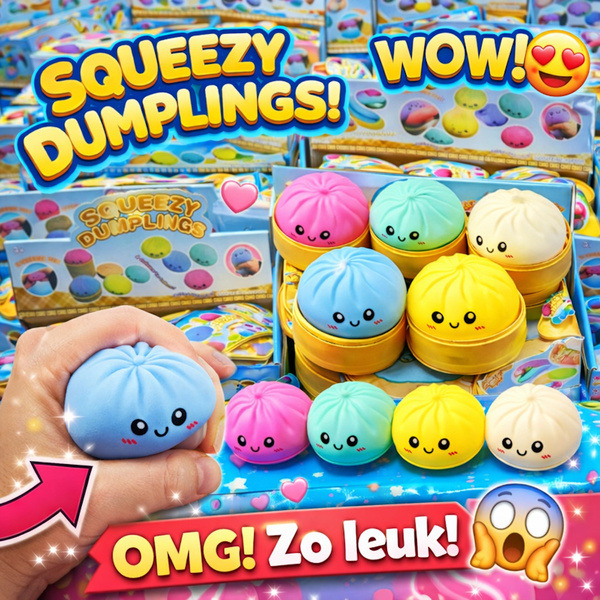 RAGE - Dumplings Bun Gniotek Squishy - Squeezy