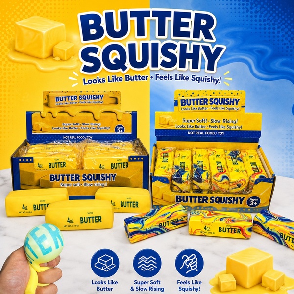 HIT - Gniotki Butter Squishy & Squeezy