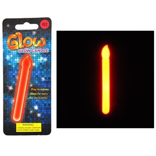 Świecące Pałeczki Glow Stick w Kształcie Świecy (24 szt.)