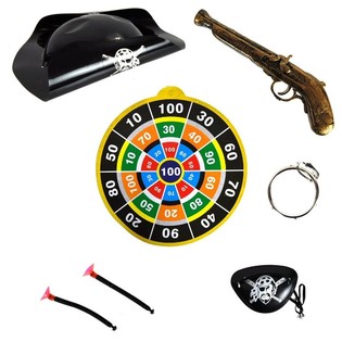 Zestaw Piracki z Tarczą - Pirates Target (6 szt.)