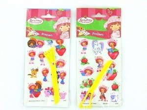 Naklejki kalkomania / Transferowe Strawberry Shortcake (24 szt.)