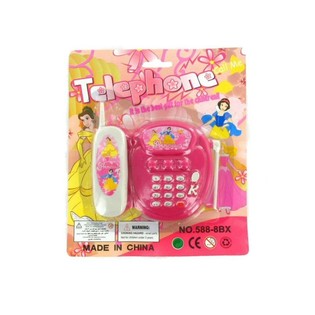 ZABAWKOWY TELEFON DLA DZIECI Z MUZYKĄ (6 szt.)