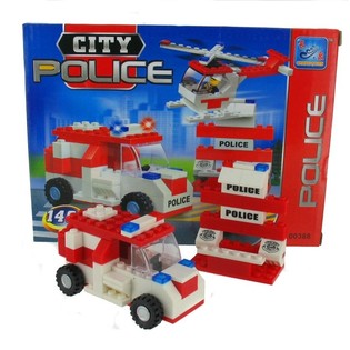 KLOCKI KONSTRUKCYJNE POLICJA (2 szt.)