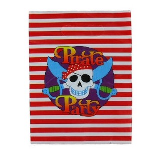 10 Torebek Urodzinowych - Pirate Party (6 zestaw&oacute;w)