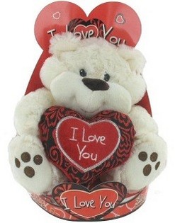 Duży Pluszowy Miś 'I Love You' (2 szt.)