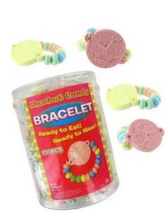 Bransoletka Pudrowa Cukierki 14g w Tubie (100 szt.)
