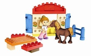 MEGABLOKS BLOK TOWN STAJNIA DLA KUCYK&Oacute;W - 361 (2 szt.)