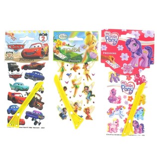 MIX NAKLEJKI PRASOWANKI / KALKOMANIA DISNEY (48 szt.)