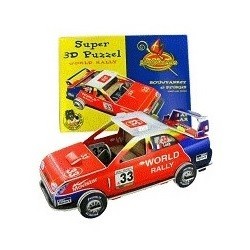 SUPER PUZZLE 3D "WORLD RALLY" (6 szt.)