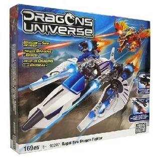 Mega Bloks Dragon Battle - Myśliwiec i Smok Zestaw