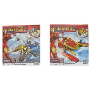 Pojazd i figurka MEGABLOKS Iron Man 2