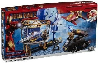 ZESTAW MEGABLOKS IRON MAN 2 STARK EXPO
