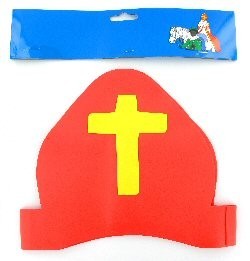 Piankowa Mitra Świętego Mikołaja (12 szt.)