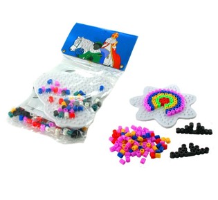 Koraliki do prasowania Mikołajki Sinterklaas (21 szt.)