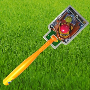 Kij baseballowy z piłką i rękawicą (6 szt.)
