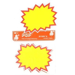 TABLICZKI PROMOCYJNE I CENOWE - MODEL 4 (10 szt.)