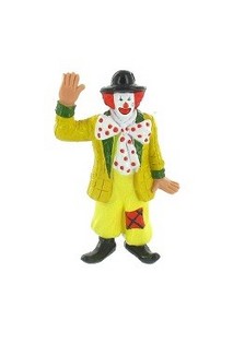 DEKORACJA NA TORT - FIGURKA KLOUN PIPO (50 szt.)