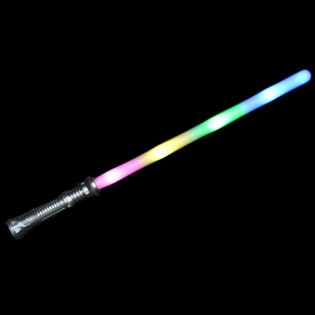 ŚWIECĄCY MIECZ STAR WARS Z MUZYKĄ (2 szt.)