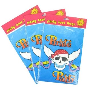 10 TOREBEK URODZINOWYCH - PIRATE PARTY (6 zest.)