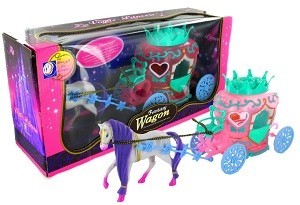 POWÓZ FANTASY ZE ŚWIATŁEM I MUZYKĄ