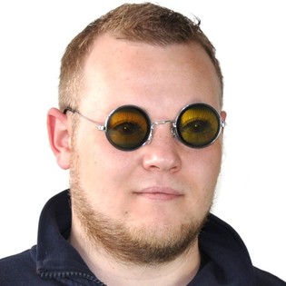 Okulary Holograficzne z Oczami (25 szt.)