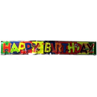 BANER HAPPY BIRTHDAY (15 szt.)