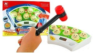 Konsola do Gry z Chomikiem | Zręcznościowa Gra Whack-a-Mole