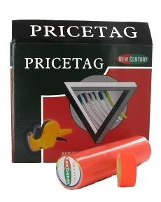 Etykiety Cenowe - Pomarańczowe (100 rolek)