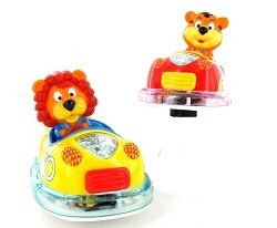 Samochodzik Bump & Go Autko Zwierzątka