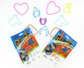 Szalone Bransoletki Silikonowe Silly Bandz (12 szt.)
