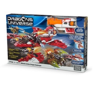 Mega Bloks Ultimate Action Dragon Destroyer - Zestaw klock&oacute;w