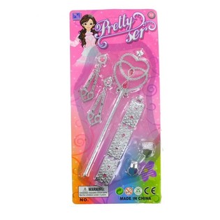 ZESTAW BIŻUTERII PRETTY GIRL NA KARCIE (12 szt.)