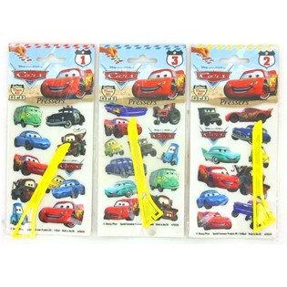 KALKOMANIA / NAKLEJKI DISNEY CARS (24 szt.)