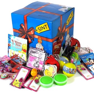 Pudełko Niespodzianka Sinterklaas / Mikołajki - 112 Elementów