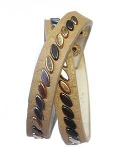 Bransoletka w Stylu Ibiza Taupe (1 szt.)