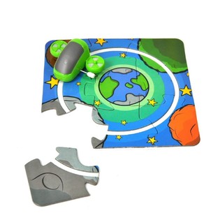 Pojazdy z torami puzzlowymi (10 szt.)