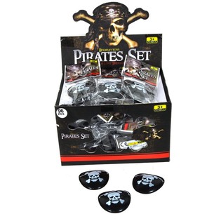 Opaski na oko pirata w dyspleju (96 szt.)