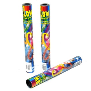 15 Świecących Pałeczek Glow Sticks w Tubie (6 szt.)