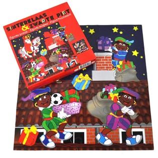 PUZZLE ŚWIĘTY MIKOŁAJ I POMOCNICY 35 X 35 CM (6 szt.)