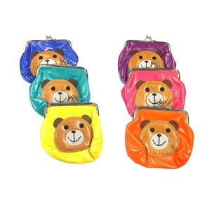 Portfel Dziecięcy z Misiem Mix Kolorów (6 szt.)
