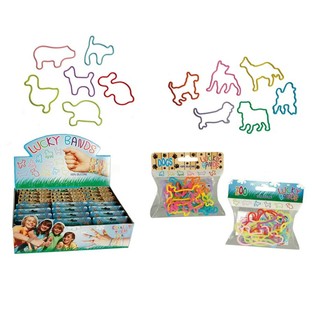 ***SUPER TANIO*** BRANSOLETKI LUCKY BANDS DLA DZIECI - ZWIERZĘTA (24 szt.)
