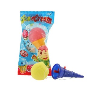 Mini Wystrzeliwane Lody z Pianki w Torebce 10 cm (48 szt.)