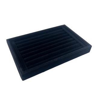 WELUROWE PUDEŁKO EKSPOZYCYJNE NA PIERŚCIONKI 22,5x14,5cm (1 szt.)