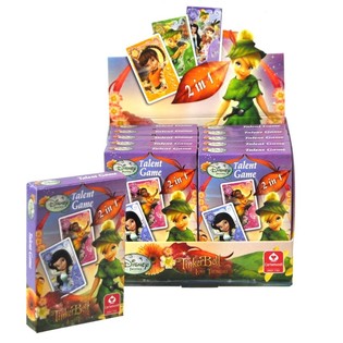 Gra Karciana 2 w 1 Disney Dzwoneczek (12 szt.)