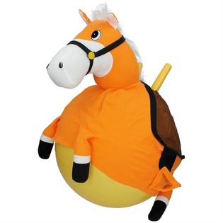 Piłka do Skakania Koń Jolly Jumper - Pomarańczowa (45 cm)