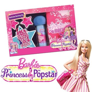 Zestaw do Kąpieli BARBIE PRINCESS & POPSTAR (6 szt.)