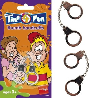 SMIFFY'S MINI KAJDANKI NA PALCE NA KARCIE (12 szt.)