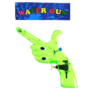 Pistolet na wodę dłoń zielony 22 cm (12 szt.)